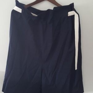 Acne Studios Free Tela Wool Shorts Size 36 Navy